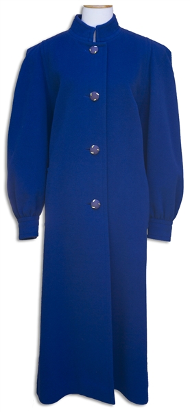 Margaret Thatcher Winter Coat -- Worn by Thatcher as Prime Minister in 1987 to Meet With Mikhail Gorbachev in Russia